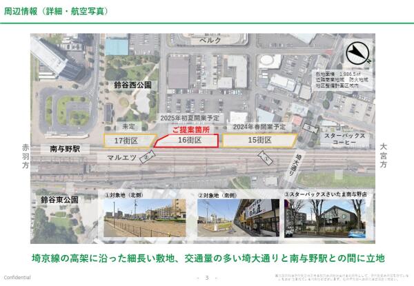 埼玉県さいたま市中央区 Kaya-Machi 第2期開発 (埼京線南与野駅西口) 画像1